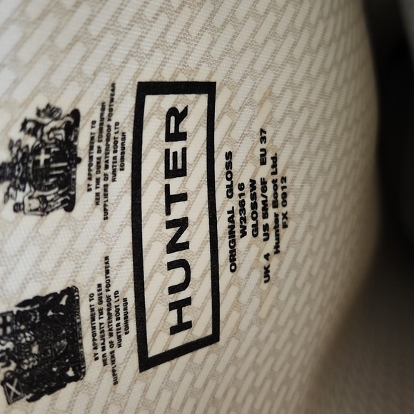 Hunter Pink/Peach Tall Original Gloss Rain Boots - Picture 5 of 7